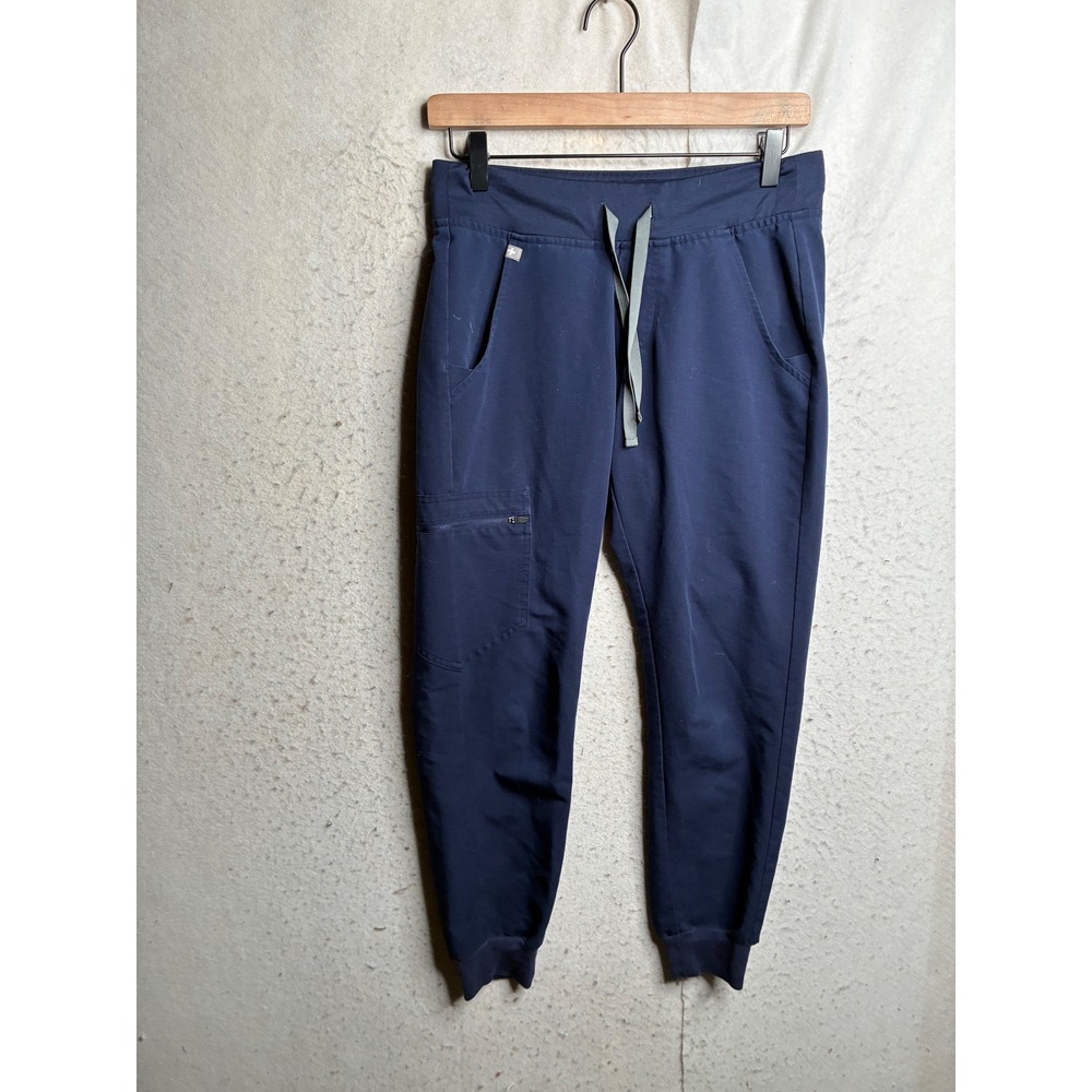 FIGS Technical Collection Navy Blue Jogger Scrub Pants XS Petite W18SW2005P